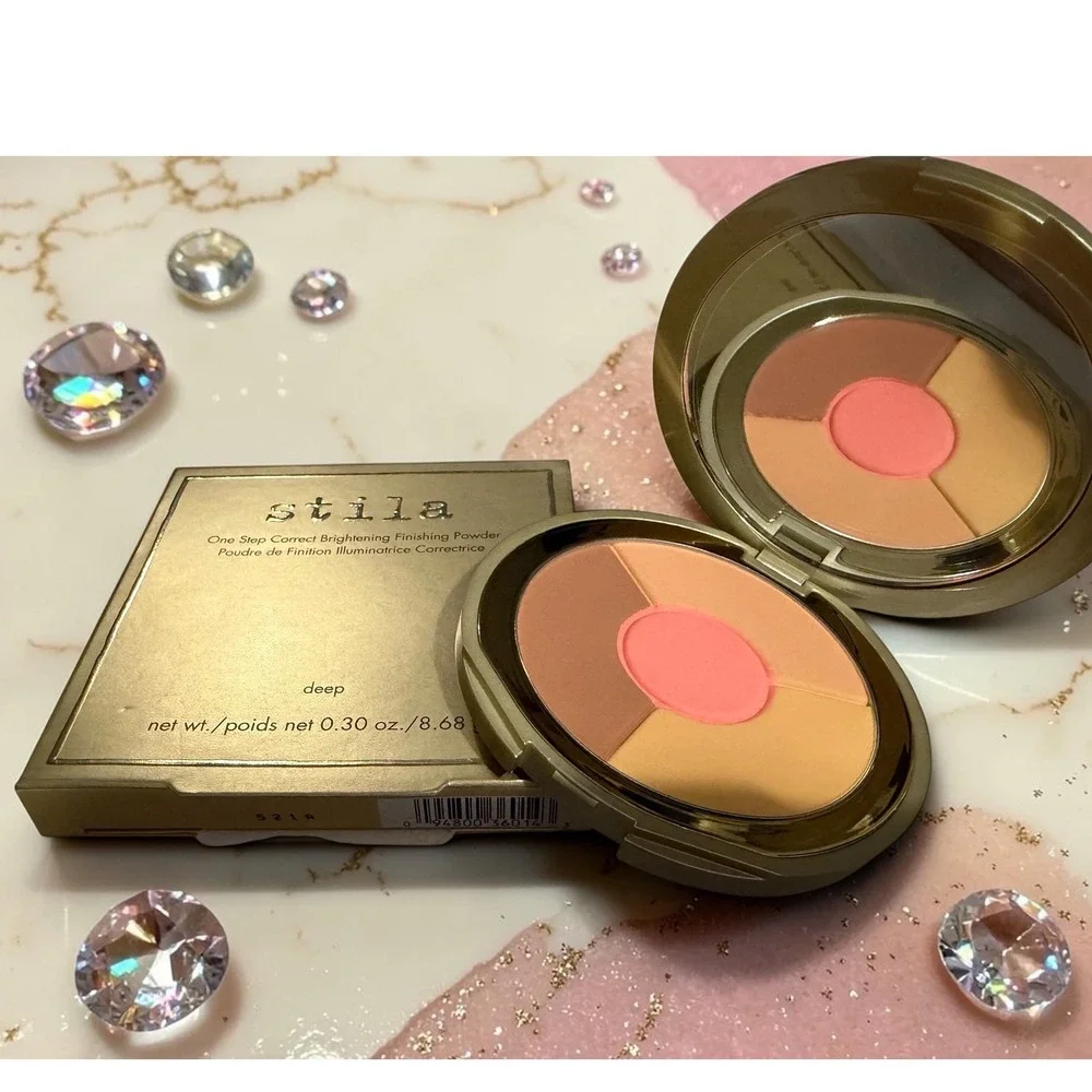 Stila - One Step Correct Brightening Finishing Powder - Shade: Deep - *NIB*